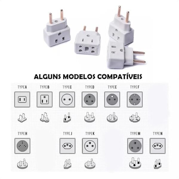 Adaptador De Tomada Universal